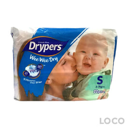 Drypers Wee Wee Dry Regular S22s - Baby Care